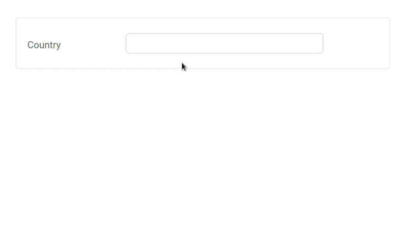 Animated screenshot of autocomplete widget.